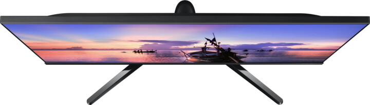Monitor Samsung LF27T350FHRXDU, 27", 1920 x 1080 (Full HD), i hirtë i errët