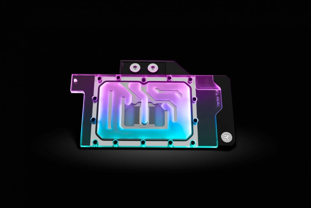 Blok uji për GPU EK Water Blocks EK Quantum Vector TUF RTX 3070, D RGB, nickel dhe akrilik, transparent