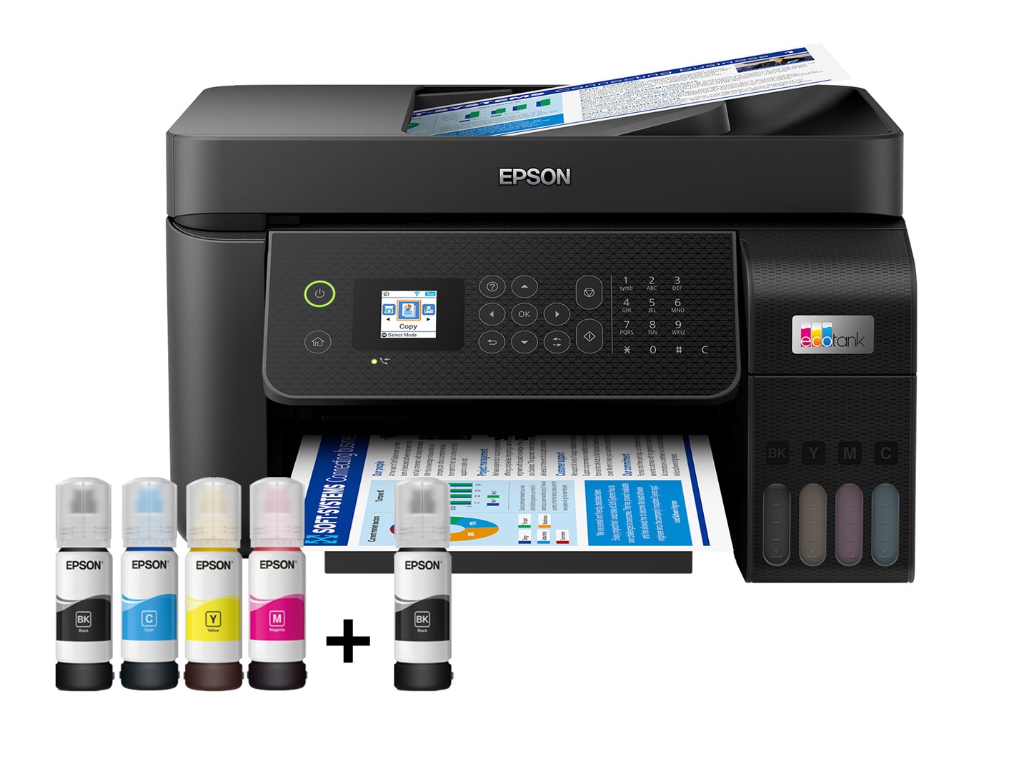 Printer multifunksional Epson L5290, Inkjet, i zi