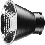 Reflektor studio GlareOne LED Booster, 18 cm, montim Bowens, argjendtë