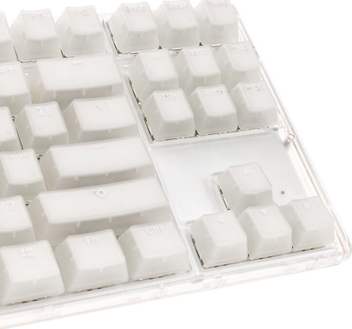 Гејминг тастатура Ducky One 3 Aura, TKL, RGB, Kailh Jellyfish Y, бела