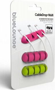 Organizues për kabllo BlueLounge, 2 copë, ngjyra të ndryshme