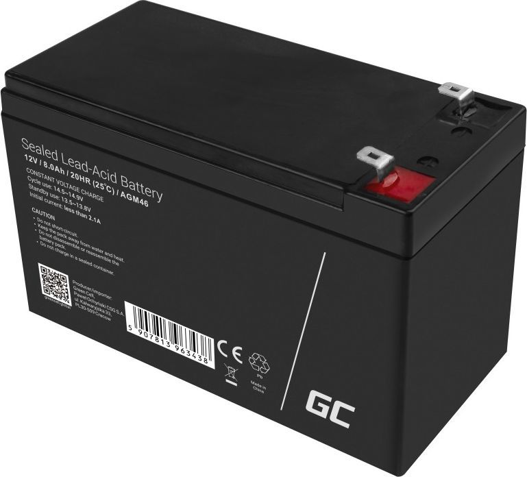 Bateri Green Cell 12V / 8Ah