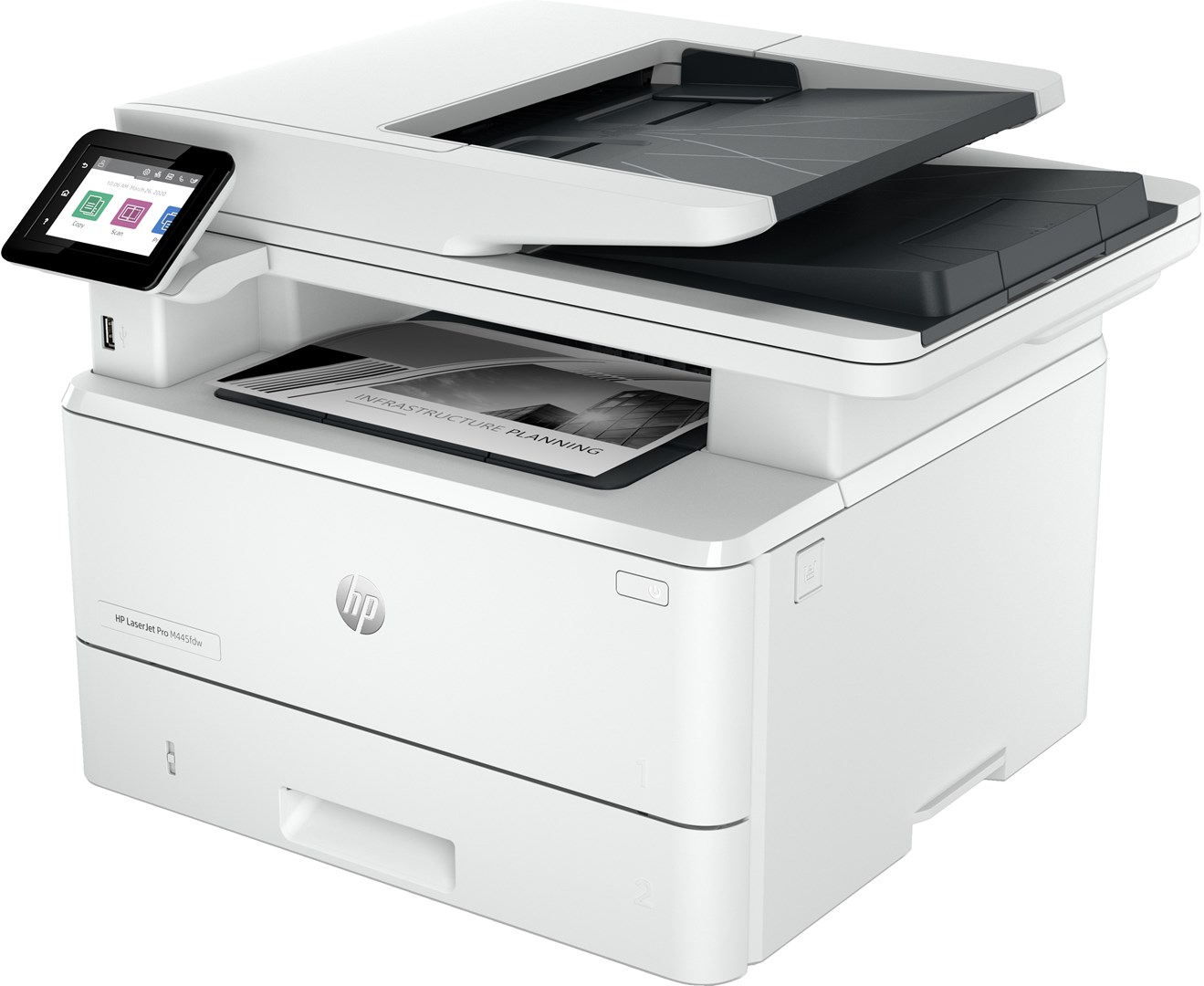 Printer multifunksional HP LaserJet Pro 4102fdw, A4, Wi-Fi, i bardhë 
