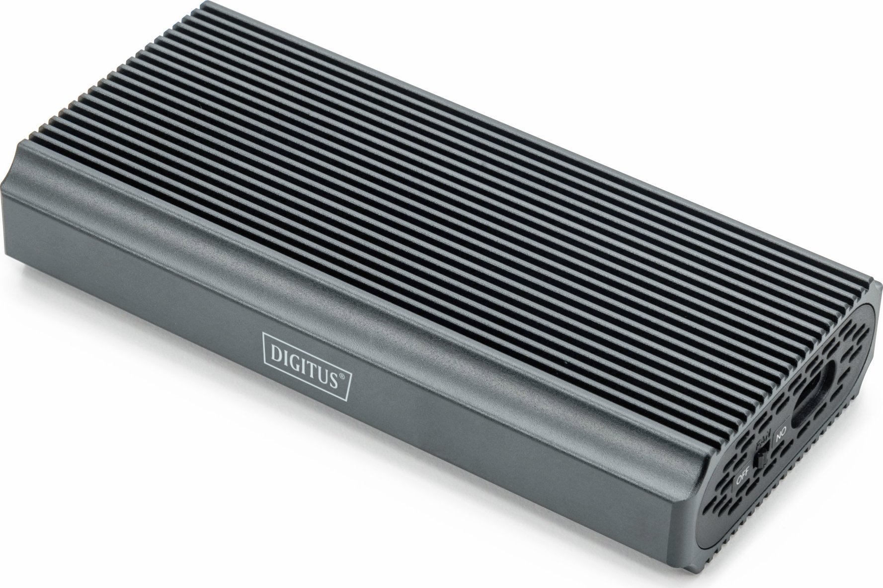 Kuti e jashtme për SSD M.2 Digitus, NVMe, USB 4.0 40 Gbps, alumini
