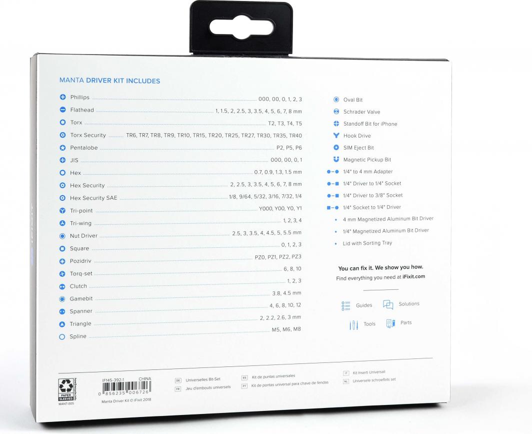 Paketa precize iFixit Manta (EU145392)