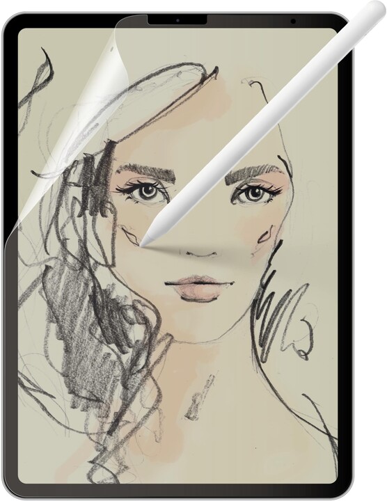Folie mbrojtëse FIXED Paperlike për iPad 10.2 "(2019/2020), transparent