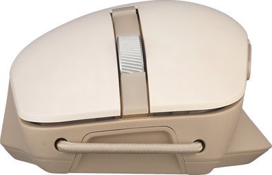 Maus ASUS SmartO MD200 Silent Plus, wireless RF dhe Bluetooth, 4200 DPI, jeshil Green Tea Latte