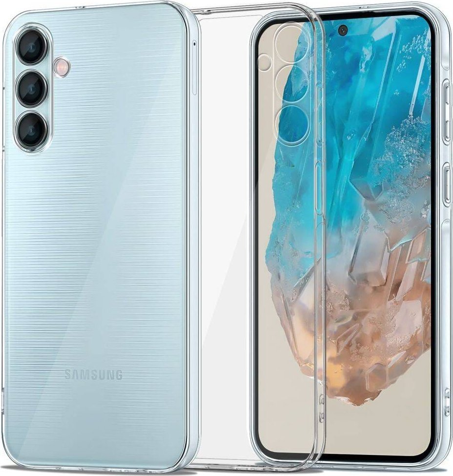 Futrollë Tech Protect FlexAir për Samsung Galaxy M35 5G, TPU, transparente