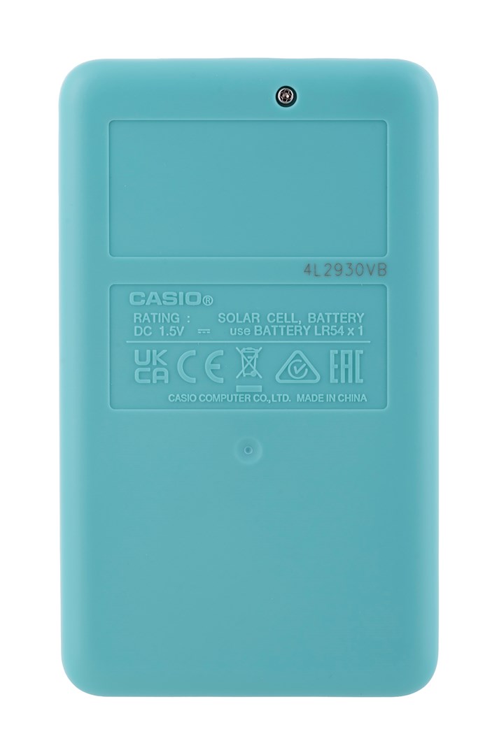 Kalkulator xhepi Casio SL-310UC-GN-S, 10 shifra, ekran i madh, i gjelbër