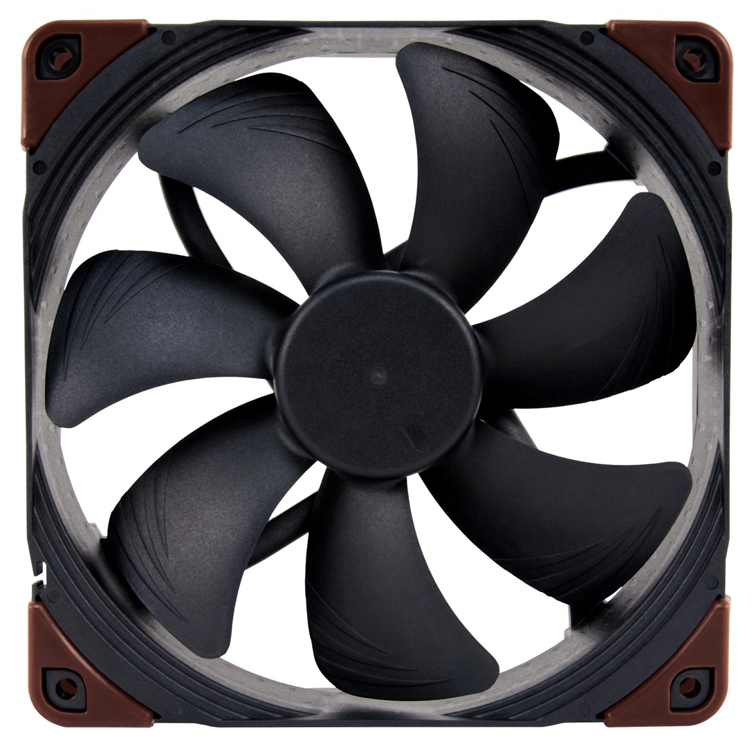 Ftohës Noctua NF-A14 INDUSTRIALPPC-2000, 14 cm, i zi / i bronztë