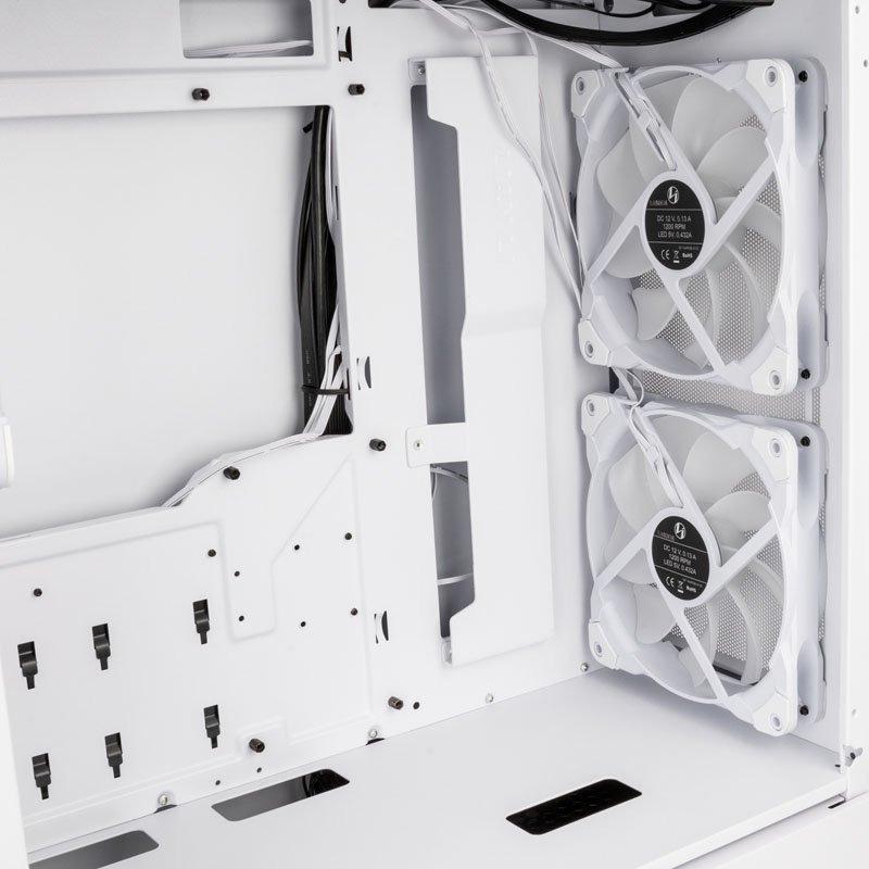 Kutia PC Lian Li Lancool 205 Mesh C, Mid Tower, ARGB, e bardhë