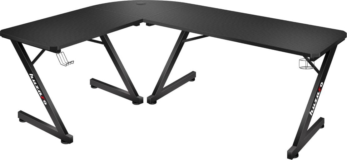 Tavolinë gaming Huzaro Hero 7.0, 154 x 117 cm, e zezë 2