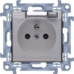 Prizë e vetme Kontakt-Simon Simon 10 CGZ1BC.01/11A, IP44, 16A, me kapak transparent, e bardhë