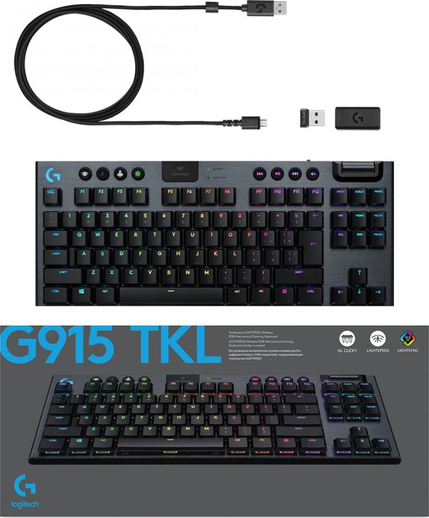 Tastierë Logitech G915 TKL Linear (920-009520)