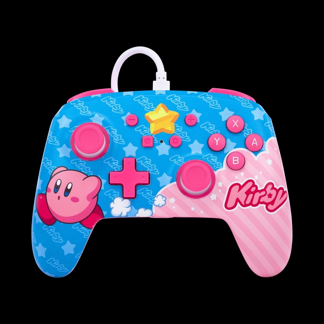 Kontroller PowerA Enhanced Kirby, me kabllo, shumëngjyrësh