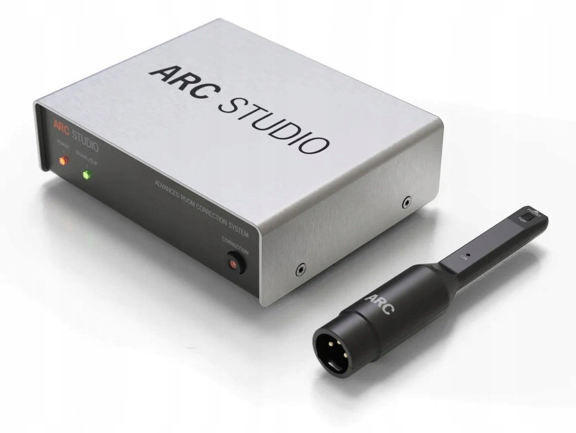 Sistem korrigjimi akustik IK Multimedia ARC Studio, advanced room correction, për studio