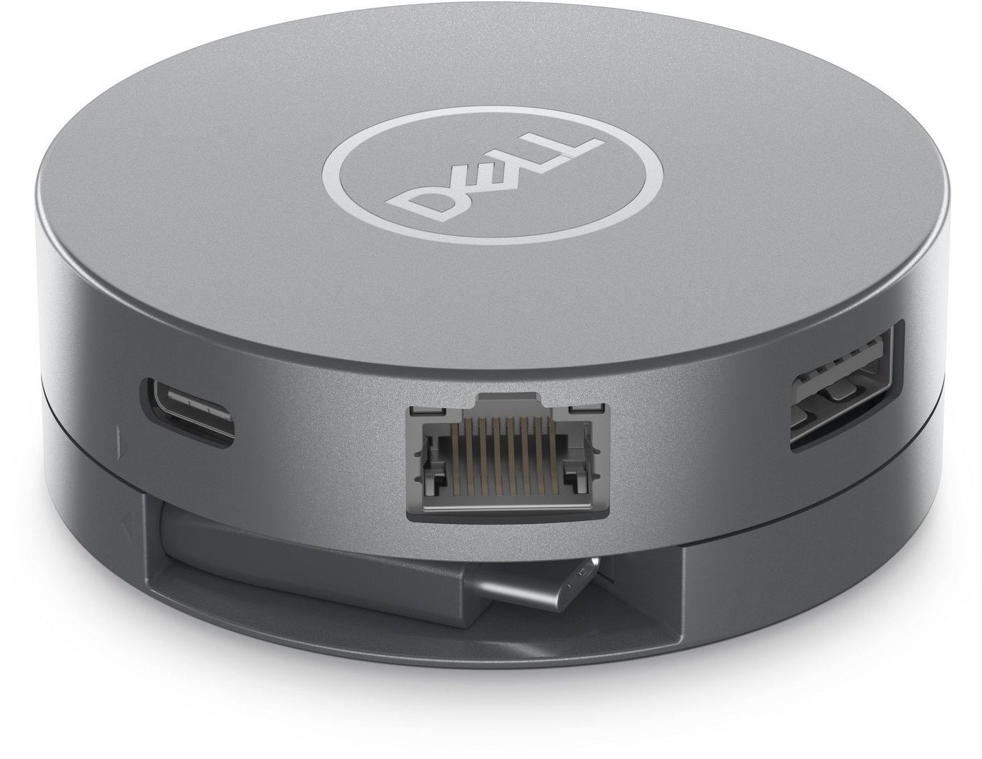 Adapter USB C Dell 6 in 1 Multiport, USB, HDMI, gri