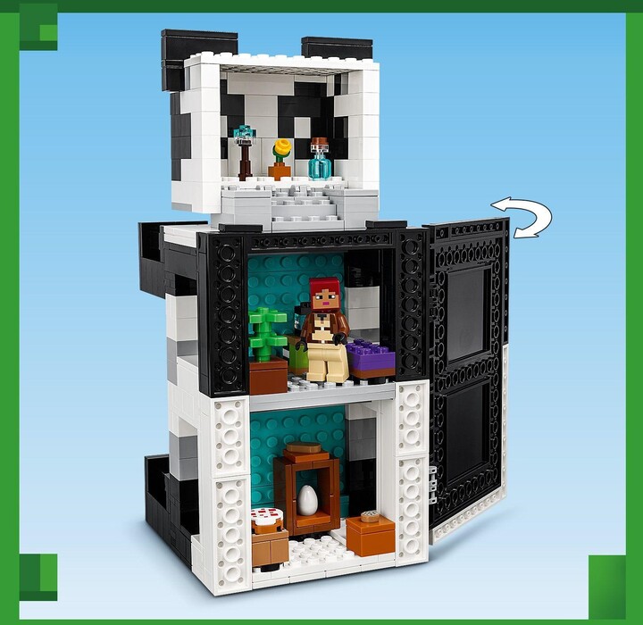 Set LEGO® Minecraft 21245 Panda's Sanctuary, 553 pjesë