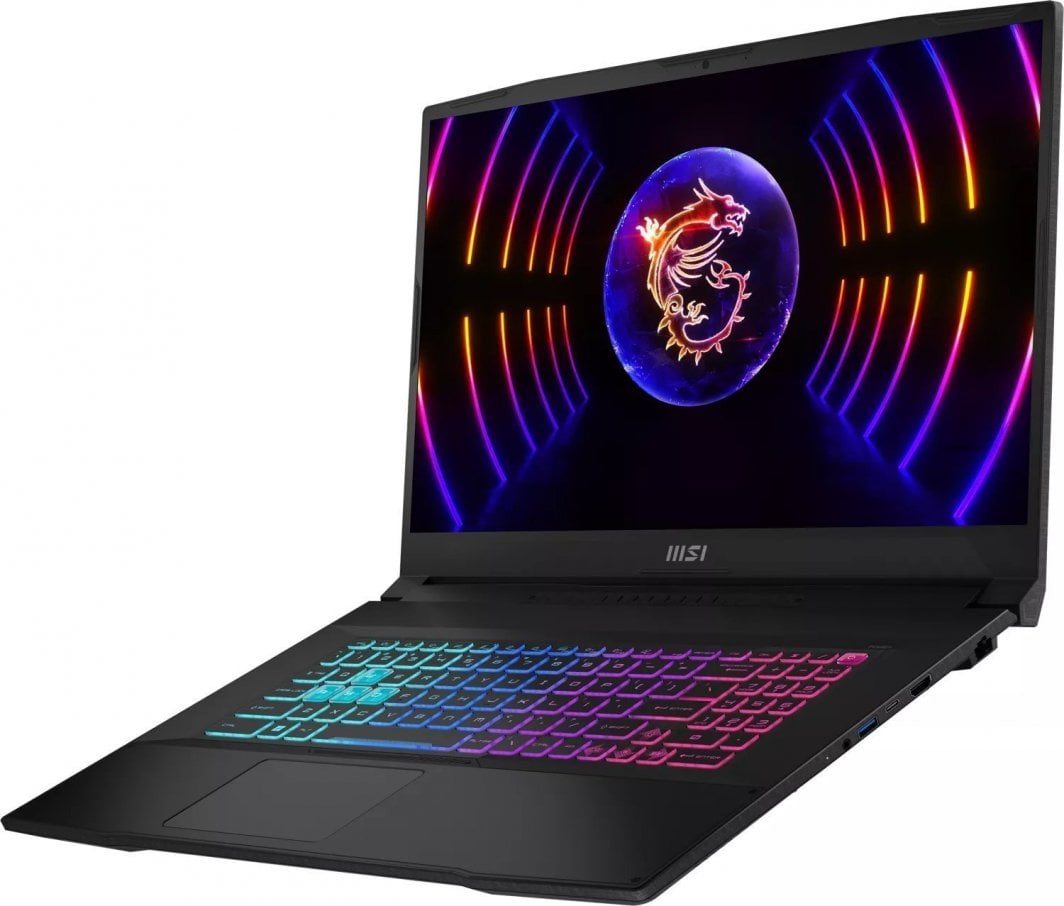 Лаптоп MSI Katana 17 B13VGK-856XPL, 17.3", Intel Core i7 13620H, 16 GB RAM, 1 TB SSD, NVIDIA GeForce RTX 4070