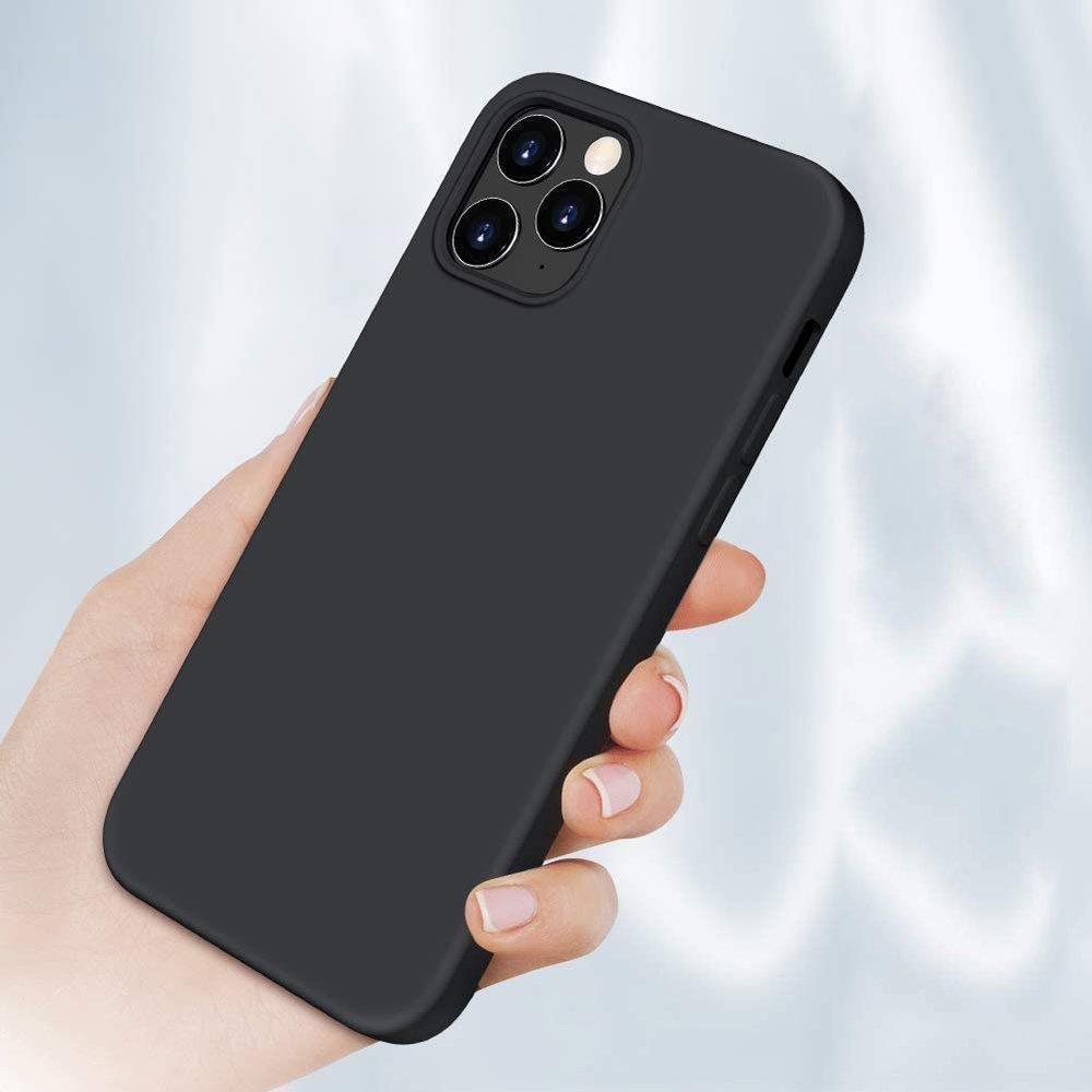 Këllëf silikoni Hurtel për Xiaomi Redmi Note 10 5G Poco M3 Pro, fleksibël, i zi