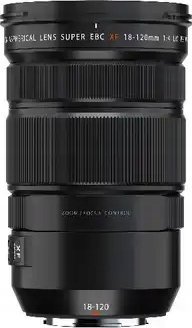 Objektiv Fujifilm XF 18-120mm F4 LM PZ WR, zmadhim 6.7x, rezistent ndaj motit, i zi