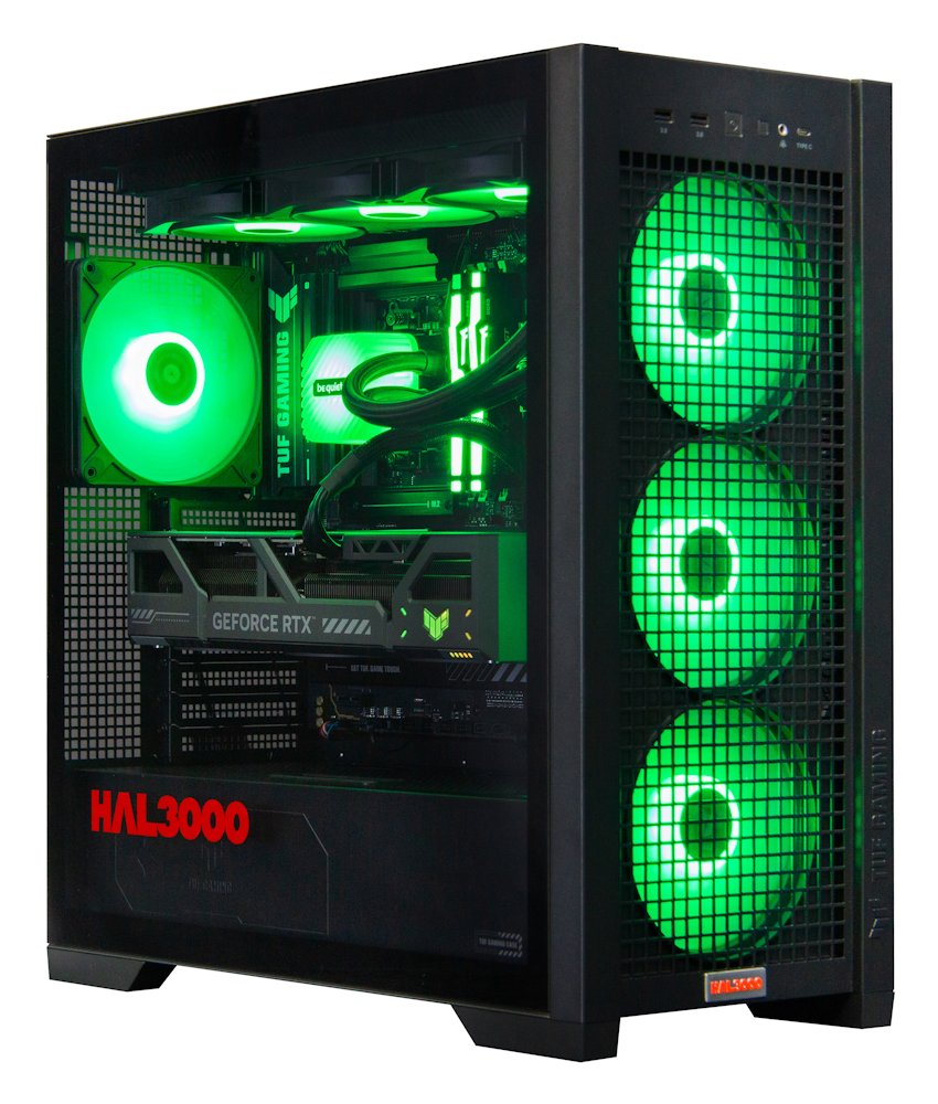 Kompjuter HAL3000 Alfa Gamer Elite, AMD Ryzen 7 9800X3D, 32GB DDR5, RTX 5080, 2TB SSD, Windows 11, i zi