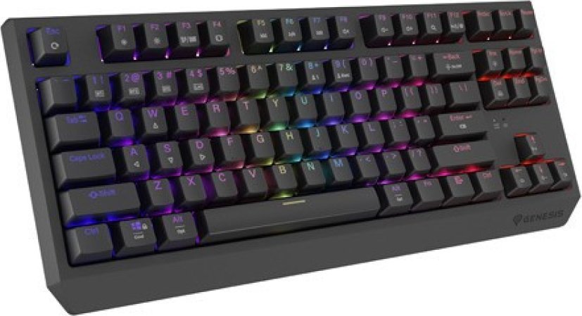 Tastierë wireless mekanike Genesis Thor 230 TKL, RGB, Outemu Red, e zezë
