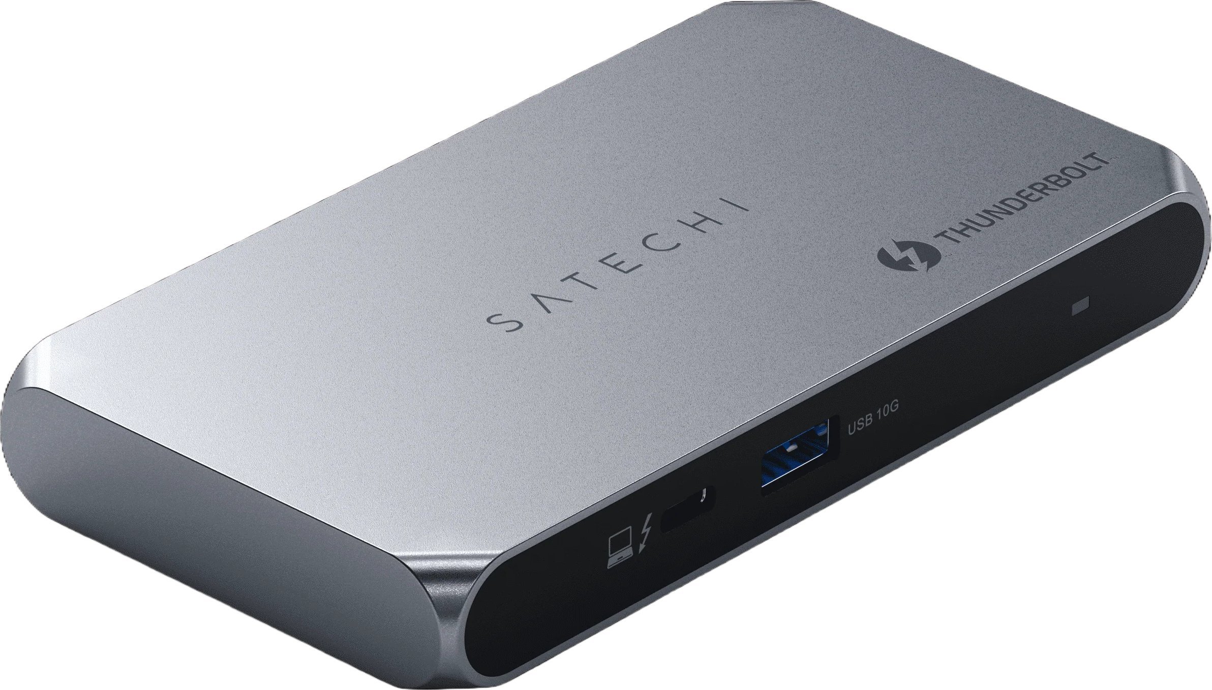 Hub Thunderbolt 4 Satechi Thunderbolt 4 Slim Hub Pro, 40 Gbps, 96 W, gri