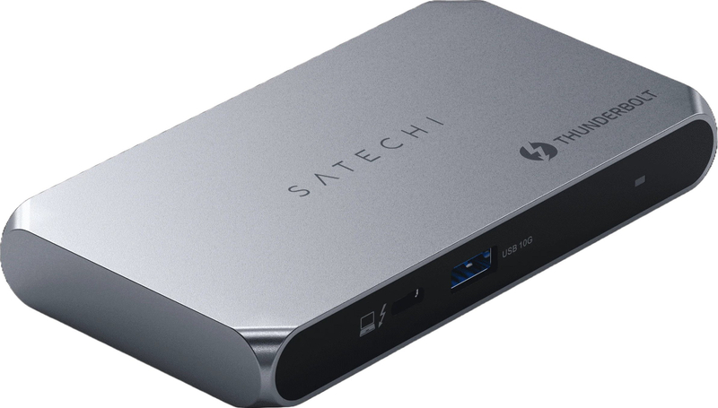 Hub Thunderbolt 4 Satechi Thunderbolt 4 Slim Hub Pro, 40 Gbps, 96 W, gri