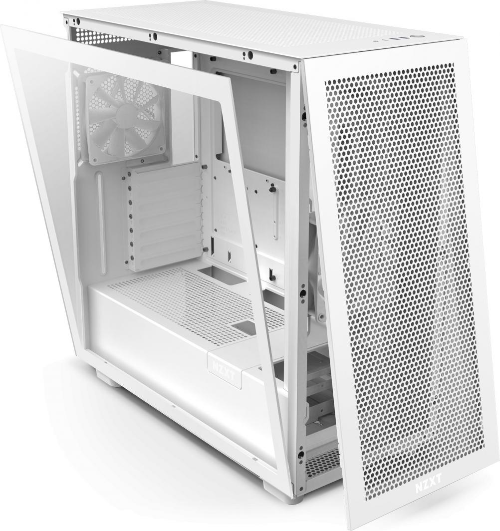 Kasë Nzxt H7 Flow (CM-H71FW-01), e bardhë