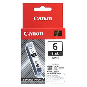 Ngjyrë Canon BCI-6BK, e zezë