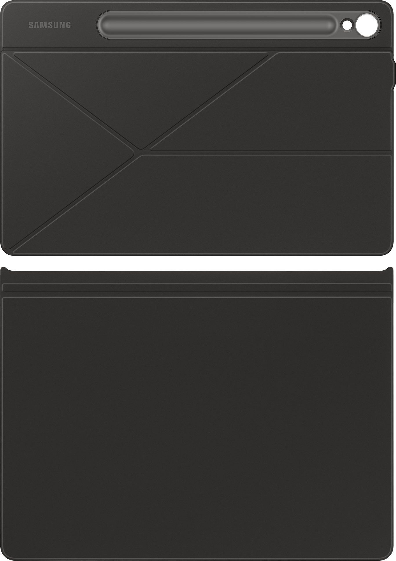Mbështjellës tablet Samsung Smart Book Cover për Galaxy Tab S9 11", funksion palosje, i zi