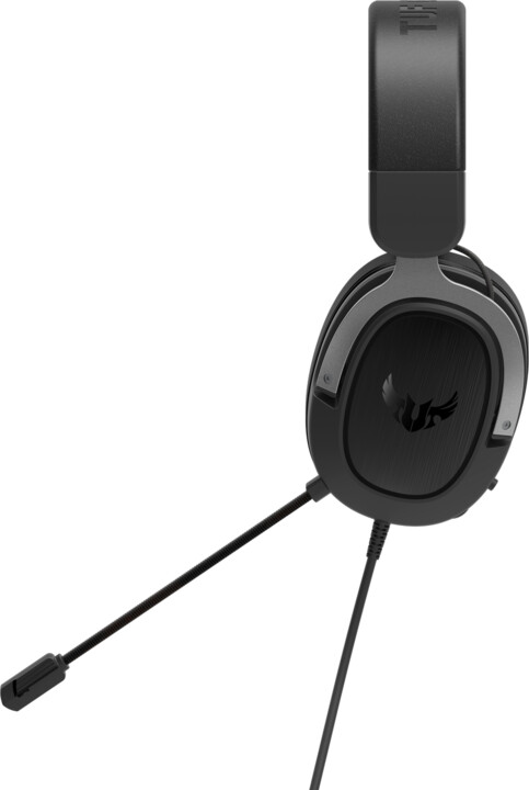 Kufje ASUS TUF Gaming H3, të zeza / hirtë