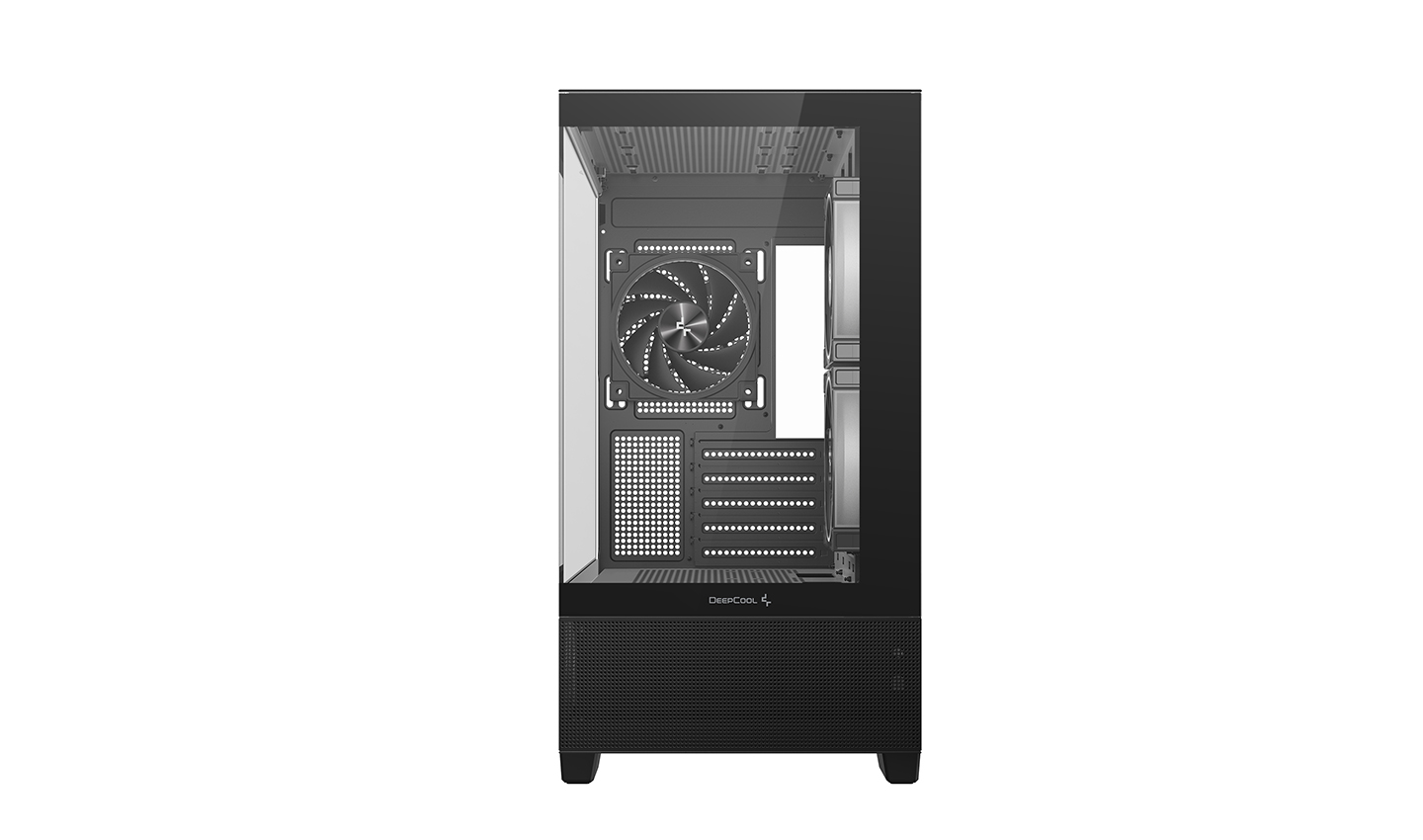 Kasë DeepCool Case CG380, Mid-Tower, Tempered Glass, e zezë