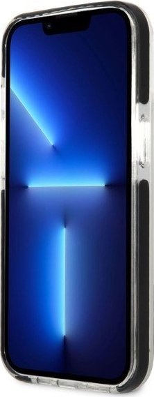 Mbështjellëse telefoni Karl Lagerfeld KLHCP13STPEKCW, për iPhone 13 mini 5.4", hardcase, e bardhë