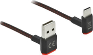 Kабел USB DeLOCK 85274, USB A во USB C, 0.2 m, црн