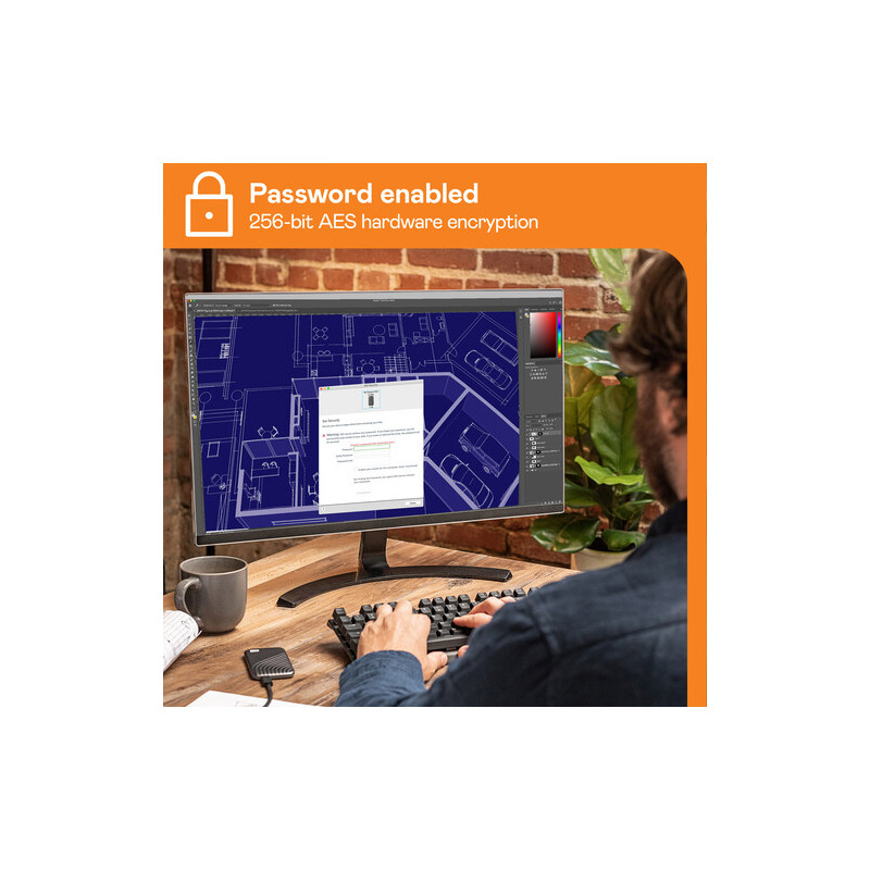 WD 1TB My Passport SSD USB 3.2 Gen 2 Type-C