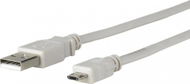 Kabllo USB MicroConnect microUSB në USB A, 5 m, USB 2.0, gri