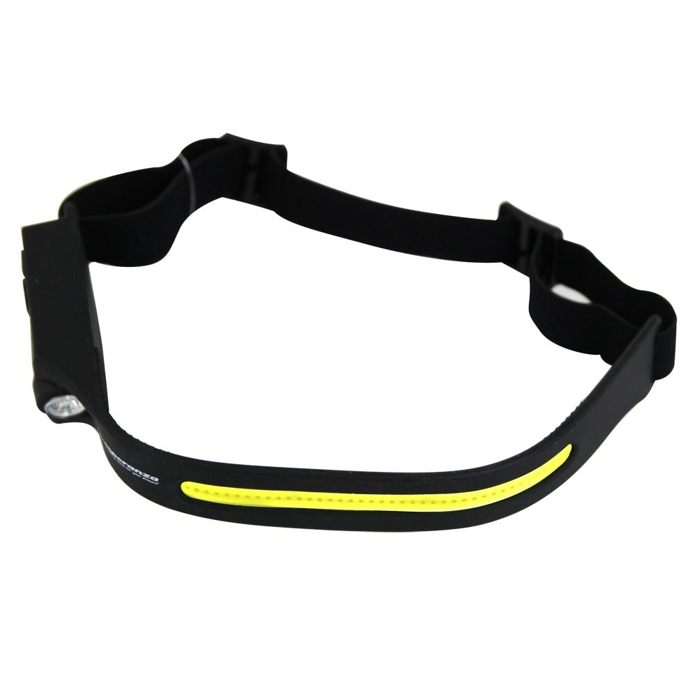 Dritë koke Esperanza Athena EOT067, LED COB 240 lumen, rikarikueshme, e zezë