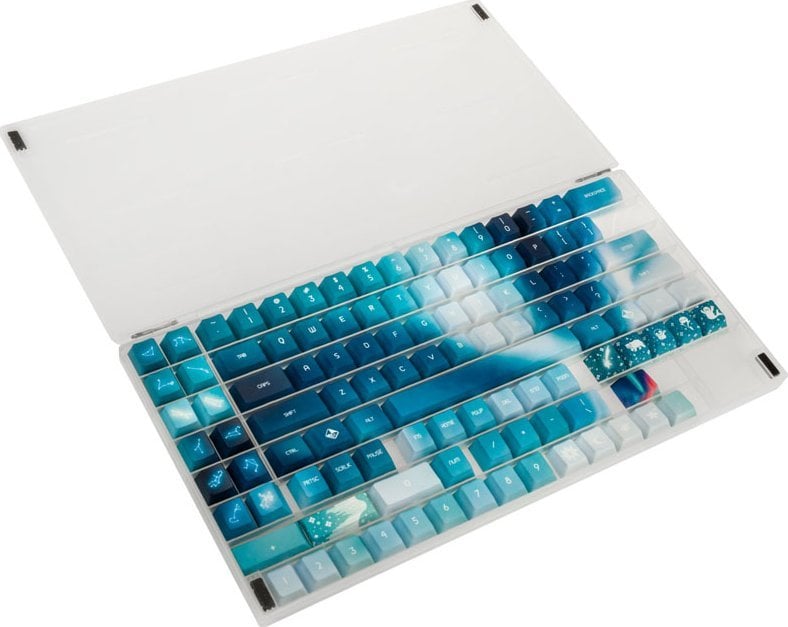 Set keycaps Traitors AURORA, layout US, shumëngjyrësh