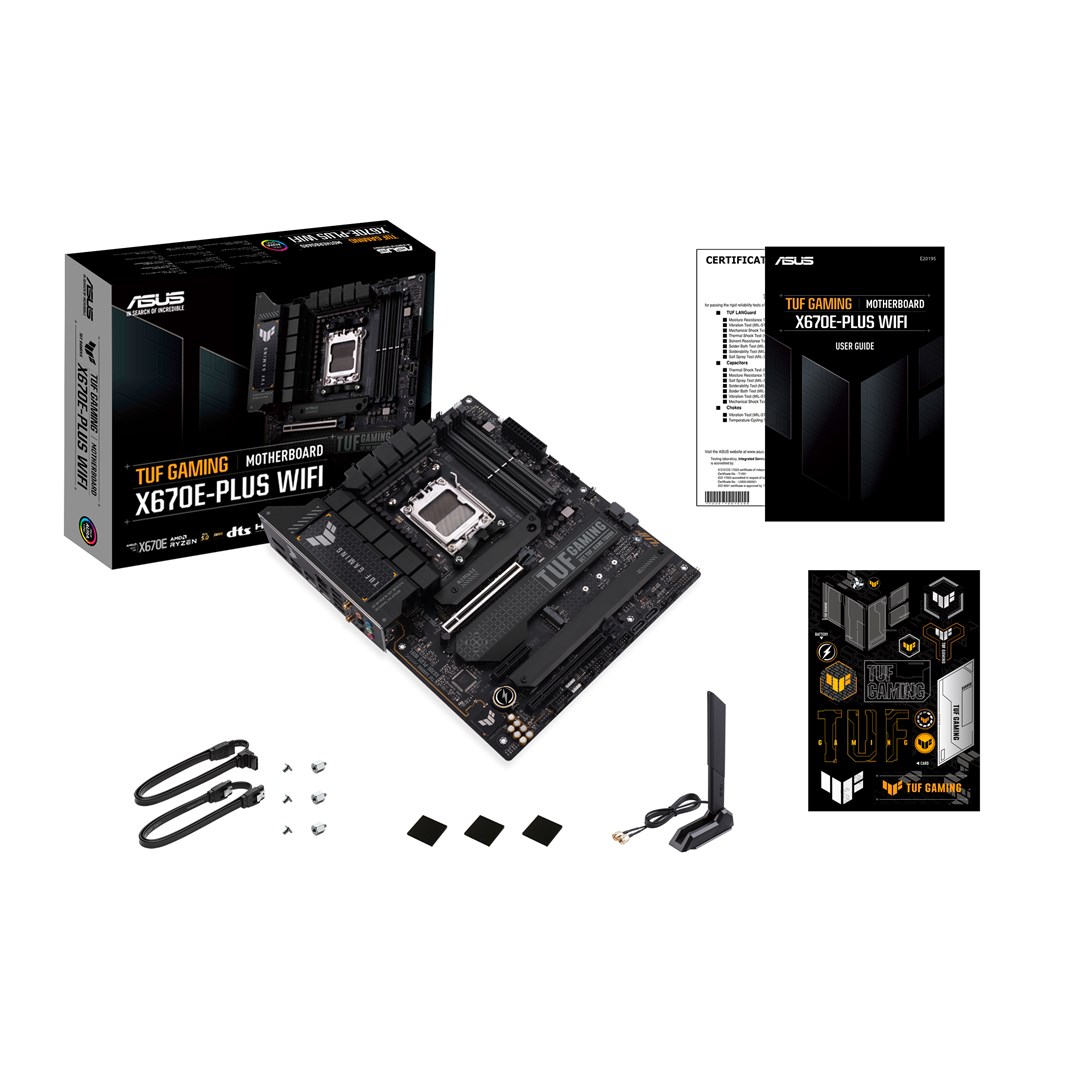Pllakë amë ASUS TUF Gaming X670E-PLUS WiFi AMD X670 Socket AM5 ATX