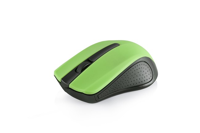 Maus Modecom WM9, wireless, 1200 DPI, jeshil