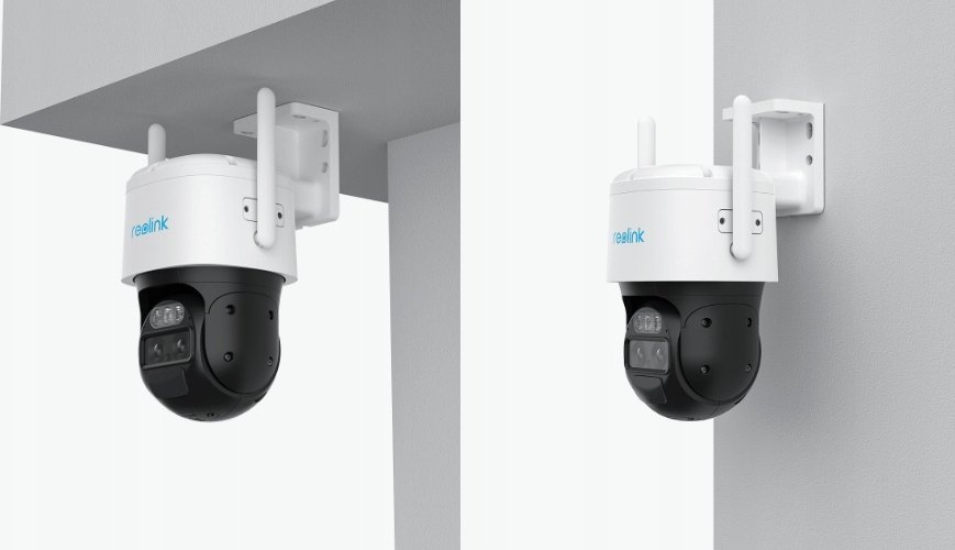 Kamerë sigurie Reolink Trackmix Series G770, 8MP, 4G LTE, e bardhë