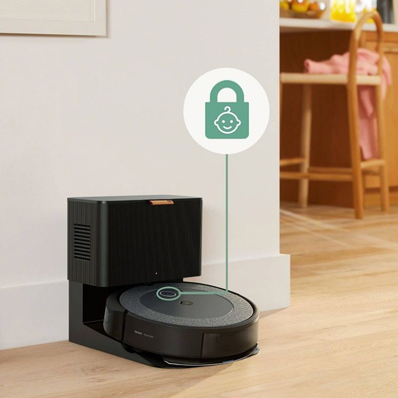 Fshesë elektrike robotike iRobot Roomba Combo i5+, i zi