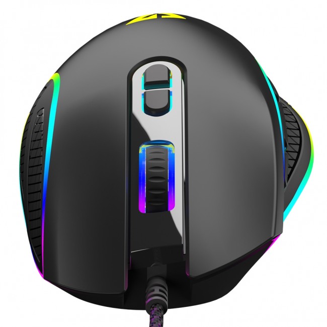 Maus gaming Modecom Volcano Veles, optik, me kabllo USB, i zi