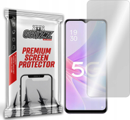 Xham mbrojtës hibrid GrizzGlass për Oppo A58 5G, transparencë e lartë