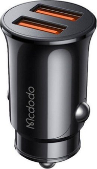 Karikues veture Mcdodo Strong Fast, 2x USB, 12W 2.4A, i zi