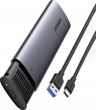 Kuti eksternale për SSD M.2 Ugreen CM400, USB 3.2 Gen 1, deri 2TB, gri