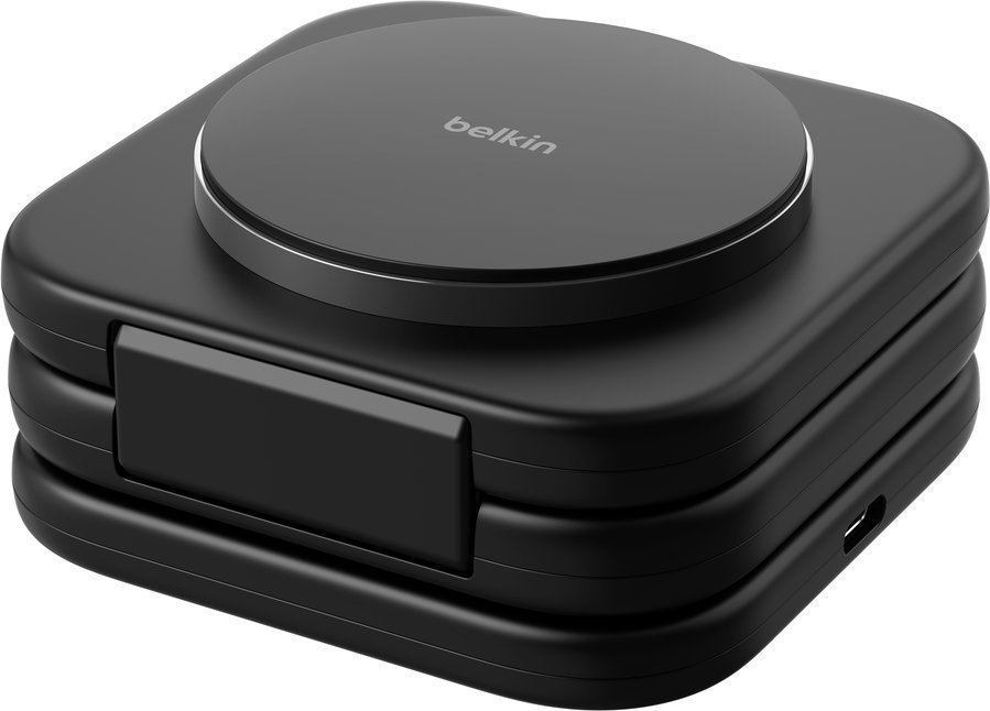 Karikues pa tela Belkin BoostCharge Pro, 3 në 1, 15W, i zi